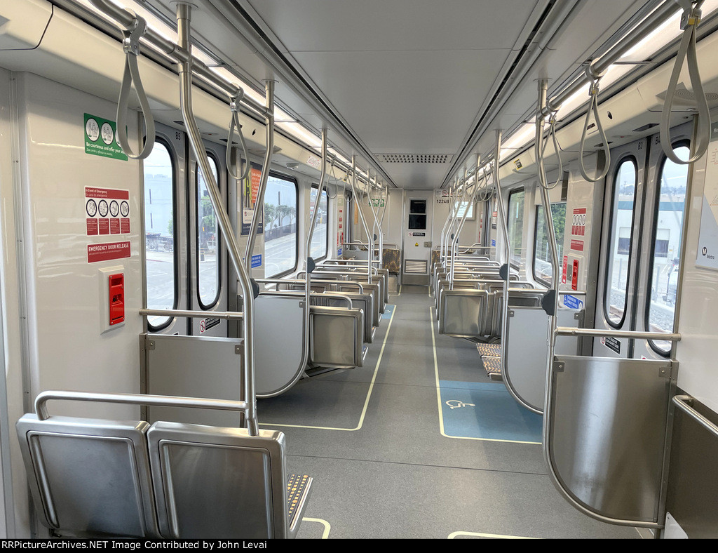 Interior of the Kinki Sharyo Car